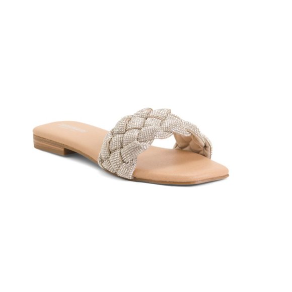 cushionaire braided sandals